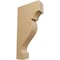 Ekena Millwork 1 3/4"W x 5"D x 10"H Extra Large Dearborn Wood Corbel, Cherry CORW02X10X05DRCH - alternate 1